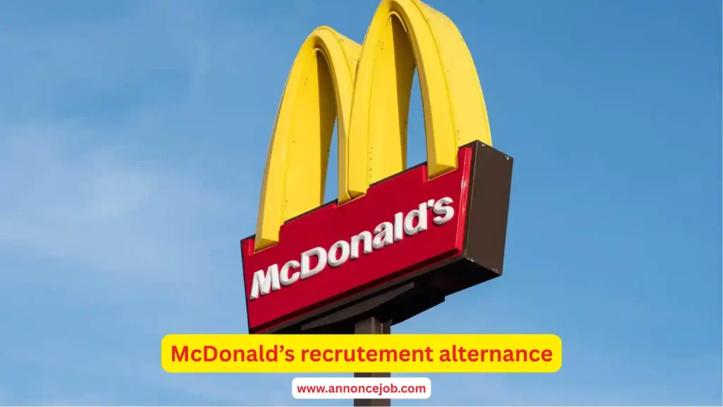 McDonald’s recrutement alternance
