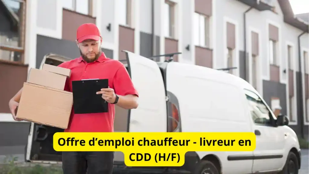 Offre d’emploi chauffeur - livreur