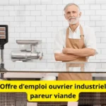 Offre d’emploi ouvrier industriel pareur viande H/F