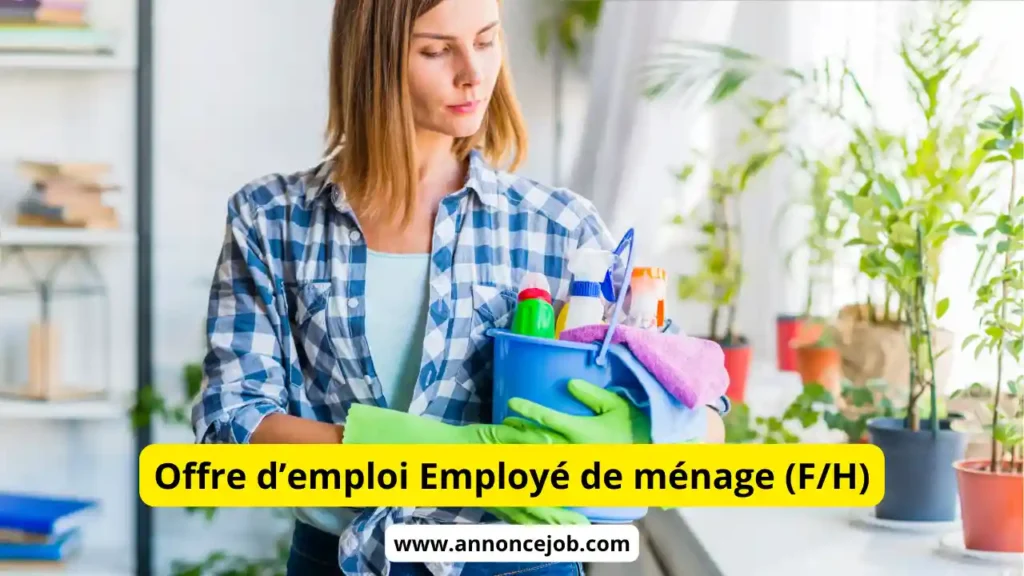 Offre d’emploi Employé de ménage (F/H)