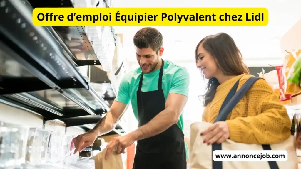 Offre d’emploi Équipier Polyvalent chez Lidl