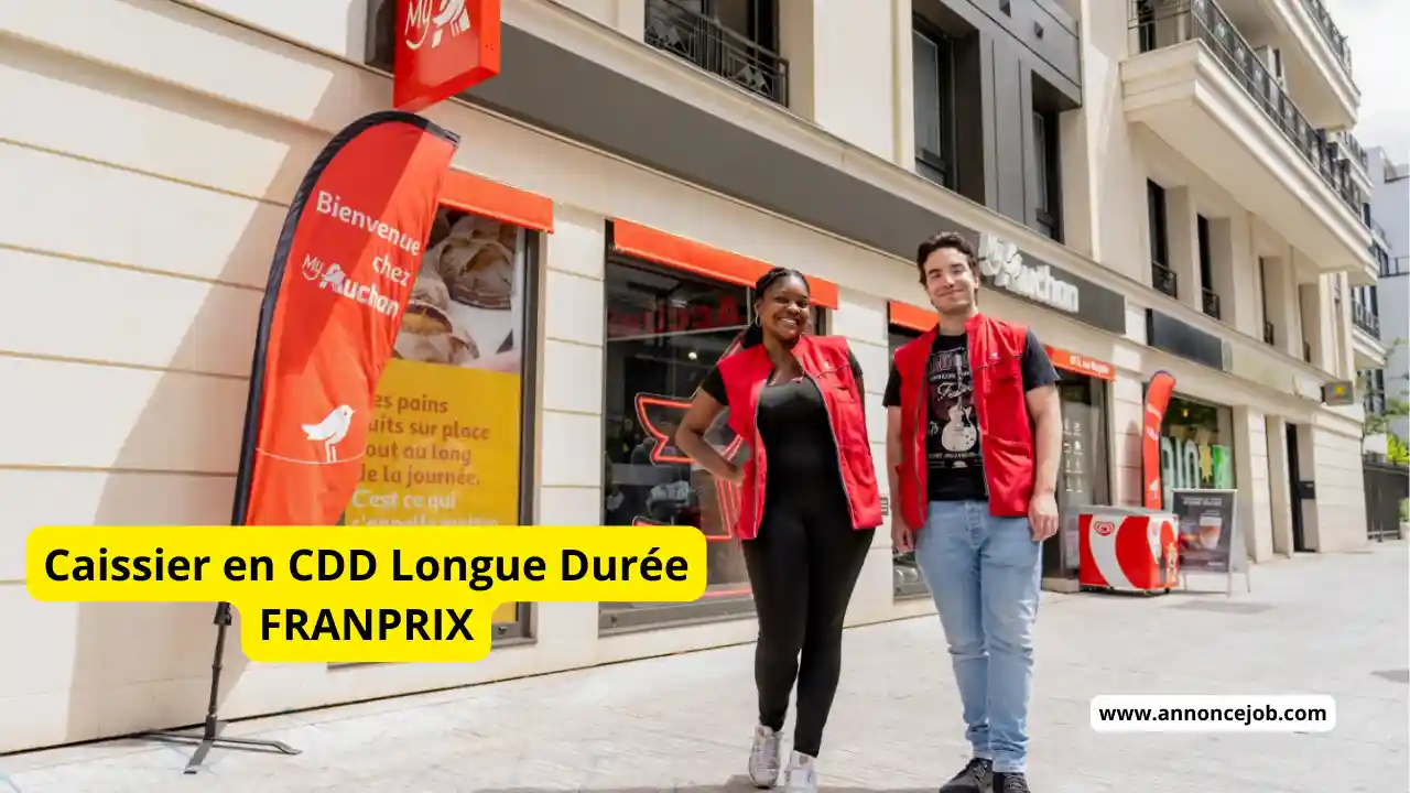 Caissier en CDD Longue Durée FRANPRIX