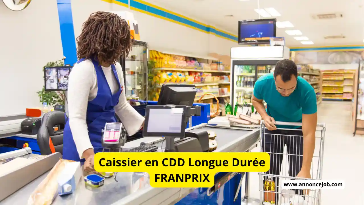 Caissier en CDD Longue Durée FRANPRIX 2
