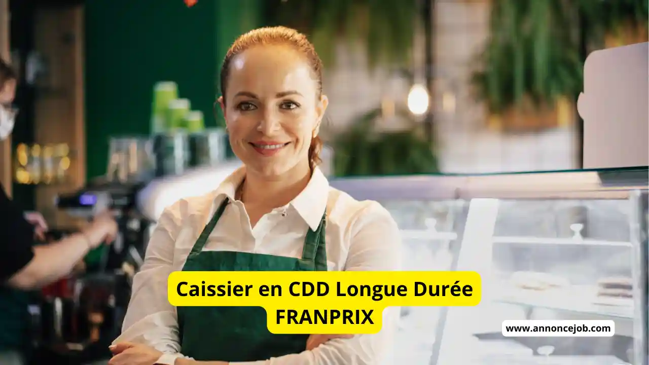 Caissier en CDD Longue Durée FRANPRIX 3