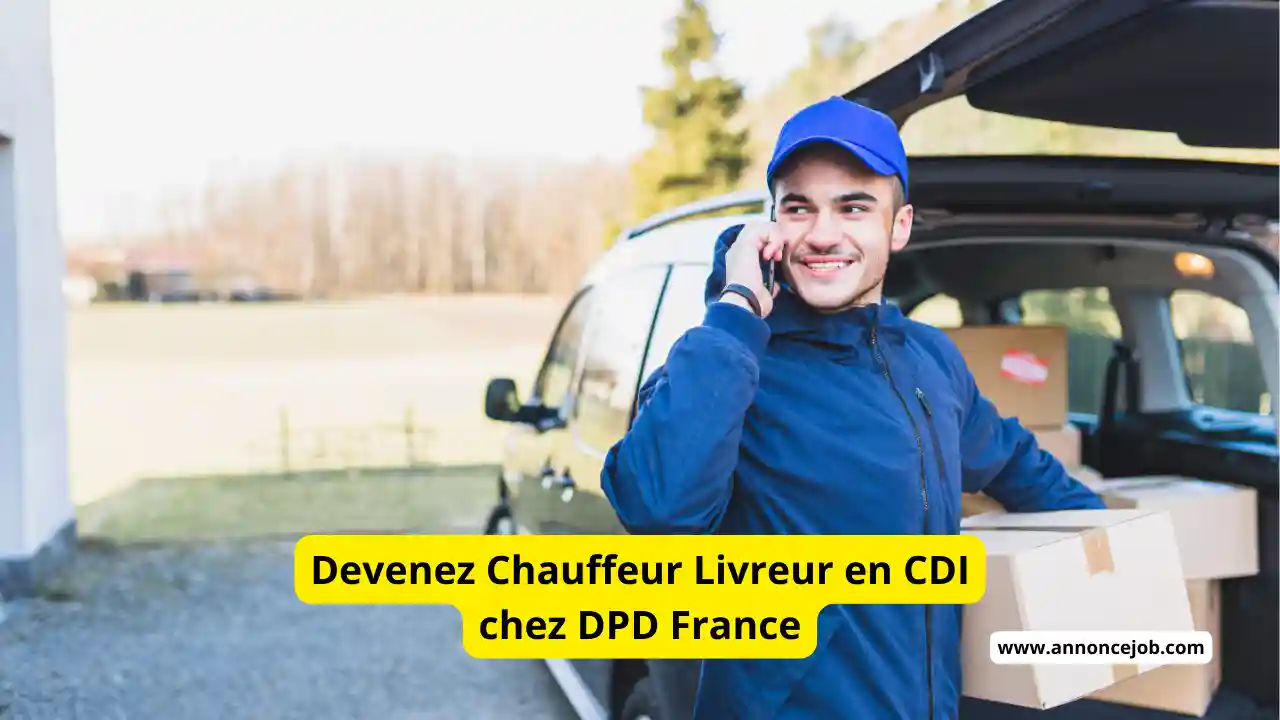 Devenez Chauffeur Livreur en CDI chez DPD France